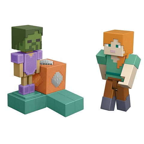 Детские фигурки Mattel Minecraft Animated Armor Stand with Mechanism & Accessory Action Figure Toy