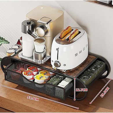 IDEALHOUSE Coffee Pod Drawer Storage Organizer