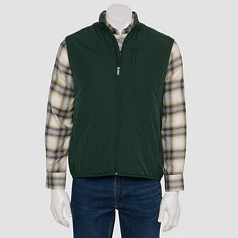 Men's IZOD Full Zip Performance Puffer Vest