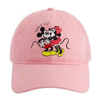 Women's Disney's Mickey & Minnie Mouse Hug Dad Cap