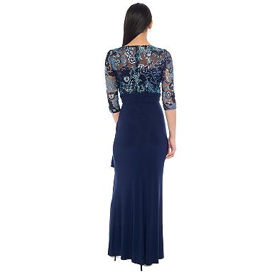 Women's Embroidered Sequin Dress