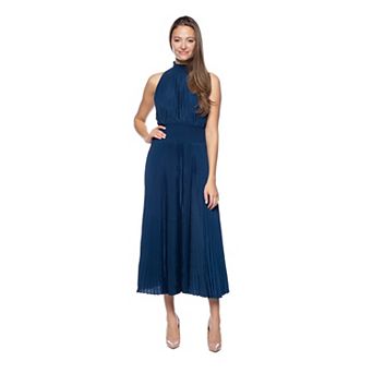 Women's Sleeveless Pleated Dress