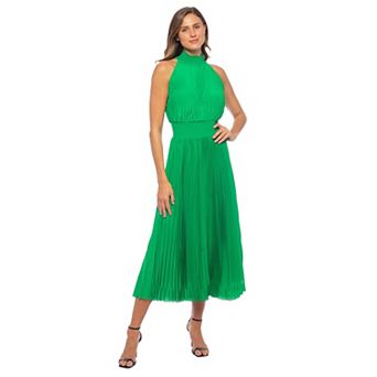 Women's Sleeveless Pleated Dress