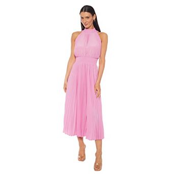Women's Sleeveless Pleated Dress