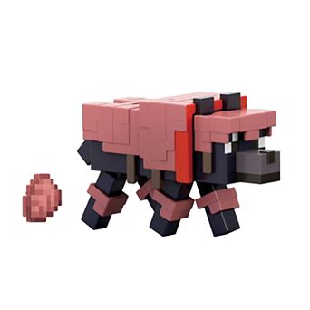 Mattel Minecraft Armored Wolf 3.25-inch Action Figure & Accessories Set