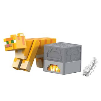 Mattel Minecraft 3.25-inch Red Cat Action Figure & Accessories