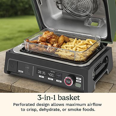 Cuisinart Outdoor FlavorBoost™ 8-in-1 Electric Grill