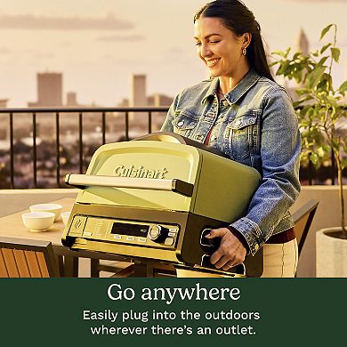 Cuisinart Outdoor FlavorBoost™ 8-in-1 Electric Grill