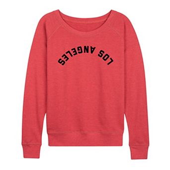 Women's Los Angeles Upside Down French Terry Long Sleeve Tee