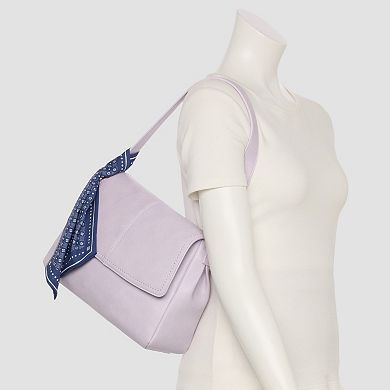 Sonoma Goods For Life® Izzie Flap Shoulder Bag With Scarf Detail