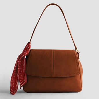 Sonoma Goods For Life® Izzie Scarf Detail Flap Shoulder Bag