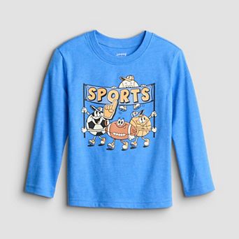 Baby & Toddler Boy Jumping Beans® Long Sleeve Graphic Tee