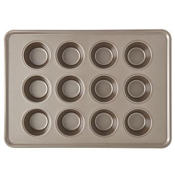 Mingle & Co. Textured Carbon Steel 12 cup Muffin Pan