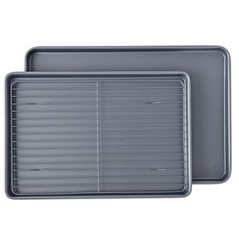 Mingle & Co. Carbon Steel 3 pc Bakeware Set