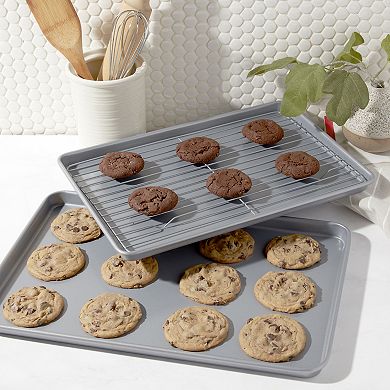 Mingle & Co. Carbon Steel 3-Piece Bakeware Set