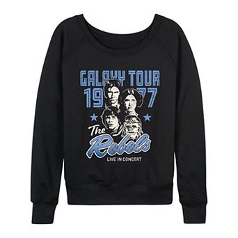 Women's Star Wars The Rebels Galaxy Tour 1977 French Terry Long Sleeve Tee
