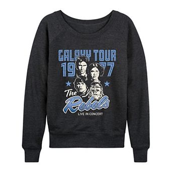 Women's Star Wars The Rebels Galaxy Tour 1977 French Terry Long Sleeve Tee