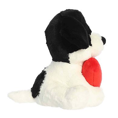 Aurora Witty 7.5" Love You-Fur-Real Dog JUST SAYIN' Small Black Stuffed Animal