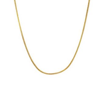PRIMROSE Snake Chain Necklace with Cubic Zirconia Accent