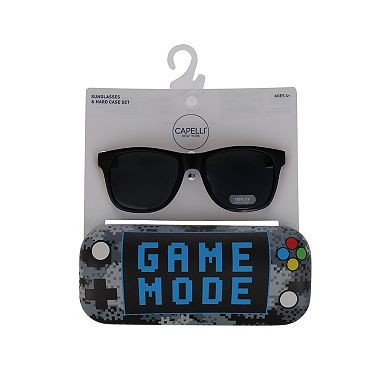 Boys Capelli Game Mode Case & Sunglasses Set