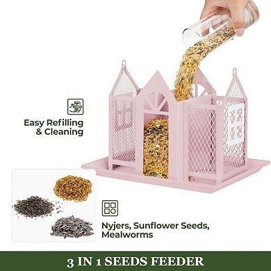 Metal Mesh Wild Bird Feeder