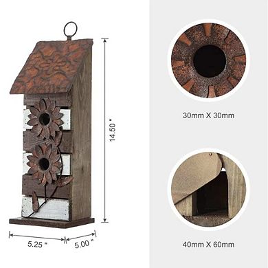Bird House Hanging Two-Tiered