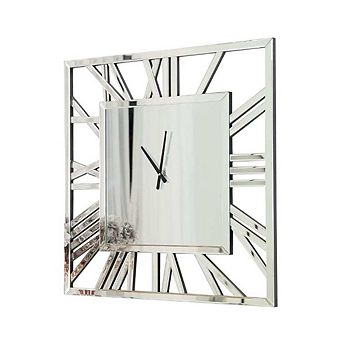 Glossy Mirror Finish Decorative Wall Clock