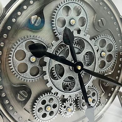 Real Moving Gears Wall Clock
