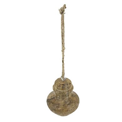 LOVMOR Set of 8 3x4 Inch Wooden Hanging Christmas Tree Ornaments