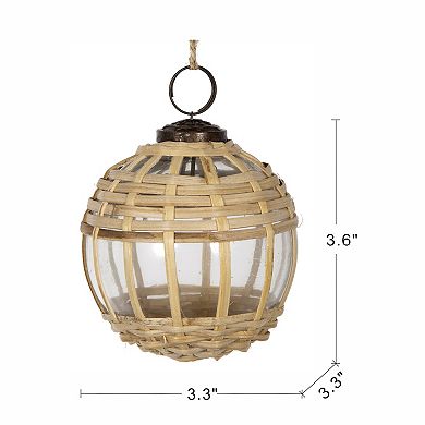 LOVMOR Set of 3 3 Inch Christmas Hanging Ball Ornaments Decorative Tree Balls