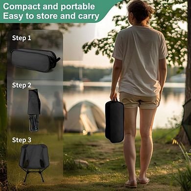 Compact Adjustable Camping Chair