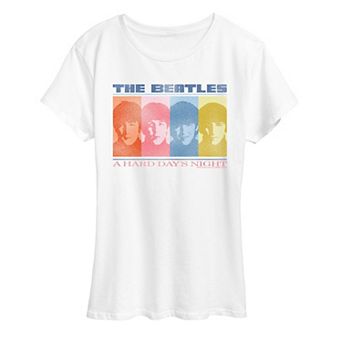 Women's The Beatles A Hard Day's Night Distressed Graphic Tee