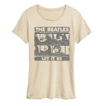 Women's The Beatles Let It Be Film Strip Graphic Tee