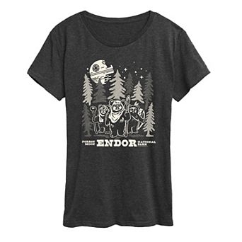 Women's Star Wars Forest Moon Endor Graphic Tee