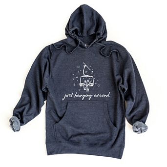 Just Hanging Around Ski Lift - Women's Graphic Hoodie