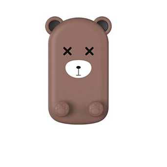 Cute Cell Phone Stand Foldable Adjustable Animal Phone Holder for Desk Silicone Protection