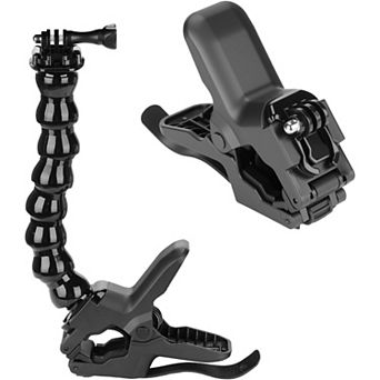 Flexible Clamp Mount Compatible with GoPro DJI Action Cameras,aw Flex Super Clamp Holder