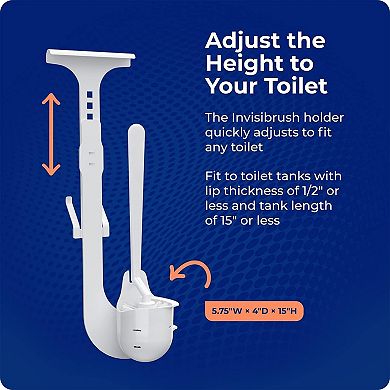Invisibrush Hidden Toilet Brush
