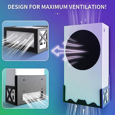 Steel Mount Includes DetachableController Holder and Headphone Stand NOT for Xbox ONE S