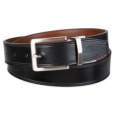 Men's Croft & Barrow® Soft Touch Stitched Reversible Belt
