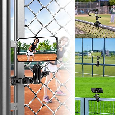 Magnetic Phone Mount, Magsafe Phone Holder with Super Clamp - Aluminium Alloy