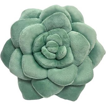 Plant-Inspired Pillow, 3D Flower Plant Cushion, Plush Pillows, 25cm/9.8in
