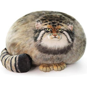 Steppe Cat Plush 30cm/12inch Pallas Cat Stuffed Animal, Cute Plushies, Soft Plush Pillow
