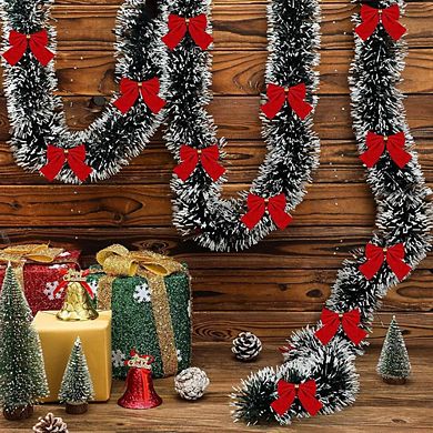 Metallic Twist Hanging Christmas Tinsel Garland