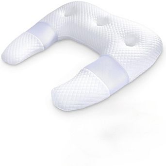 Side Sleeper Pillows for Adults, U Shaped Body Pillow, Orthopedic Memory Foam Shoulder Pillow