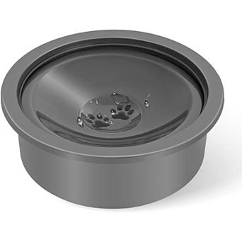 No Spill Dog Water Bowl, Slow Drinking Non Spilling Water Dish, Fits Into Elevated Pet Feeder