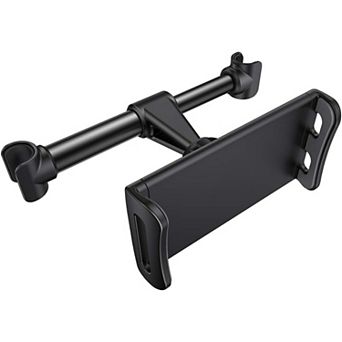 Car Headrest Mount, Tablet Headrest Holder - Stand Cradle Compatible with 4.7-10.5"