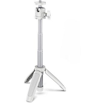 Extension Pole Tripod, Mini Selfie Stick Tripod Stand Handle Grip