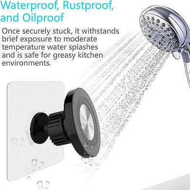 MagSafe Wall Mount Magnetic Phone Holder, Self-Adhesive, 360 Rotatable, Waterproof