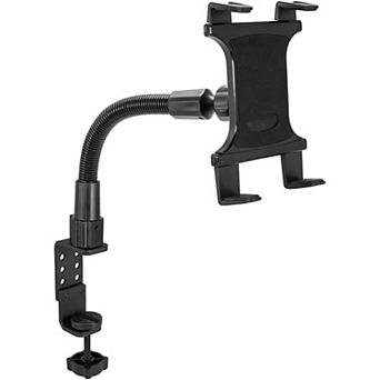 Mounts - Heavy Duty Tablet Holder with Clamp Mount and 12-Inch Bendable Gooseneck Arm